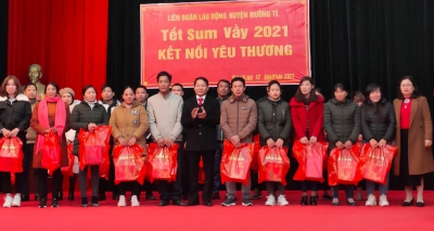 Liên đoàn lao động huyện Mường Tè tổ chức Hội nghị Ban Chấp hành  lần thứ 8 (mở rộng), nhiệm kỳ 2017-2022