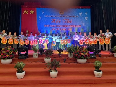 Hội thi nghệ thuật quần chúng trong CNVCLĐ- LLVT huyện Mường Tè  lần thứ VI, năm 2022