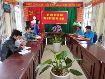 LĐLĐ huyện Tam Đường: Hỗ trợ con em đoàn viên, CCVCLĐ bị bệnh hiểm nghèo