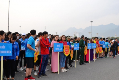 CNVCLĐ tỉnh Lai Châu hưởng ứng  Ngày chạy Olympic vì sức khỏe toàn dân năm 2021