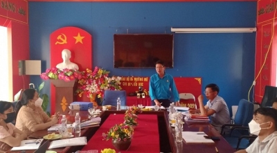 Liên đoàn Lao động huyện Nậm Nhùn: Kiểm tra hoạt động công đoàn tại các công đoàn cơ sở  năm 2022