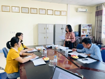 Công đoàn Viên chức tỉnh Giám sát việc thực hiện các chỉ tiêu nhiệm vụ năm 2022 tại Công đoàn cơ sở Báo Lai Châu