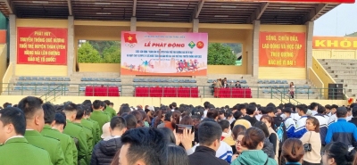 CNVCLĐ huyện Than Uyên tích cực hưởng ứng Ngày chạy Olympic năm 2023