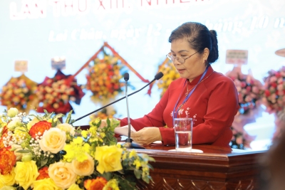 Đại hội Công đoàn tỉnh Lai Châu lần thứ XIII, nhiệm kỳ 2023 - 2028 thành công tốt đẹp