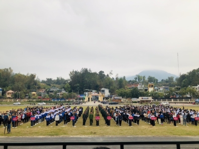 Trên 1.300 cán bộ, đoàn viên, CNVCLĐ huyện Than Uyên  hưởng ứng Lễ phát động Ngày chạy Olympic vì sức khỏe toàn dân