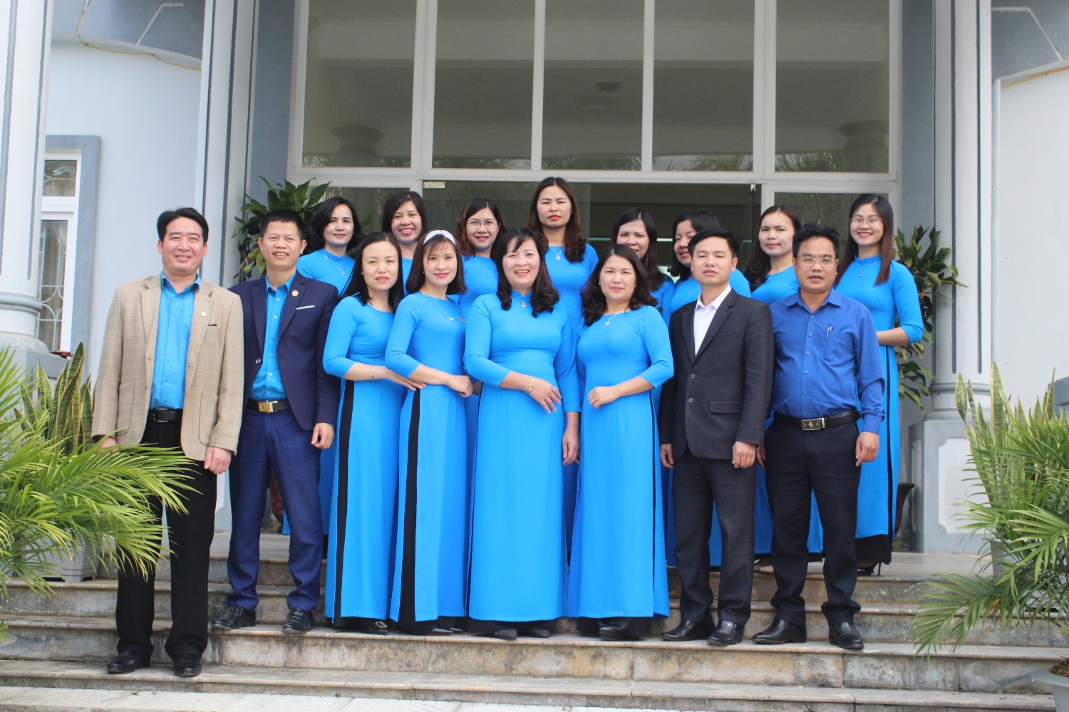 Cán bộ, đoàn viên, công chức cơ quan LĐLĐ tỉnh Lai Châu  hưởng ứng “Tuần lễ Áo dài Việt Nam” năm 2020