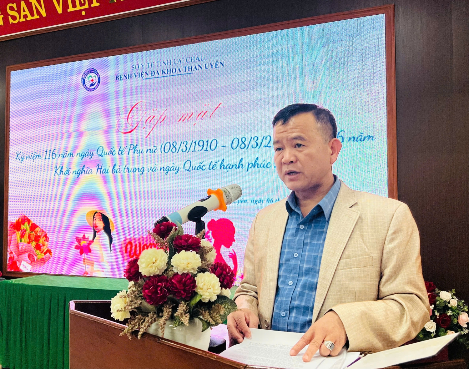 TTƯT, BSCKII Vũ Văn Quang Bí thư Đảng bộ, Giám đốc Bệnh viện