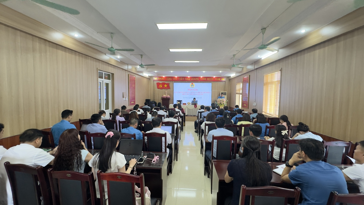 HỘI NGHỊ BAN CHẤP HÀNH LIÊN ĐOÀN LAO ĐỘNG TỈNH LAI CHÂU LẦN THỨ BA, KHÓA XIV: QUYẾT TÂM THỰC HIỆN THẮNG LỢI NHIỆM VỤ NĂM 2026